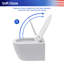 Toilette murale une pièce Rainlex RX-T40W