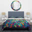 Ensemble de housse de couette multicolore Vibrant Vines I - Abstract Botanicals-107147224