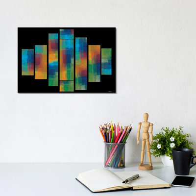 Sequential II 1 Piece Wrapped Canvas Wall Art