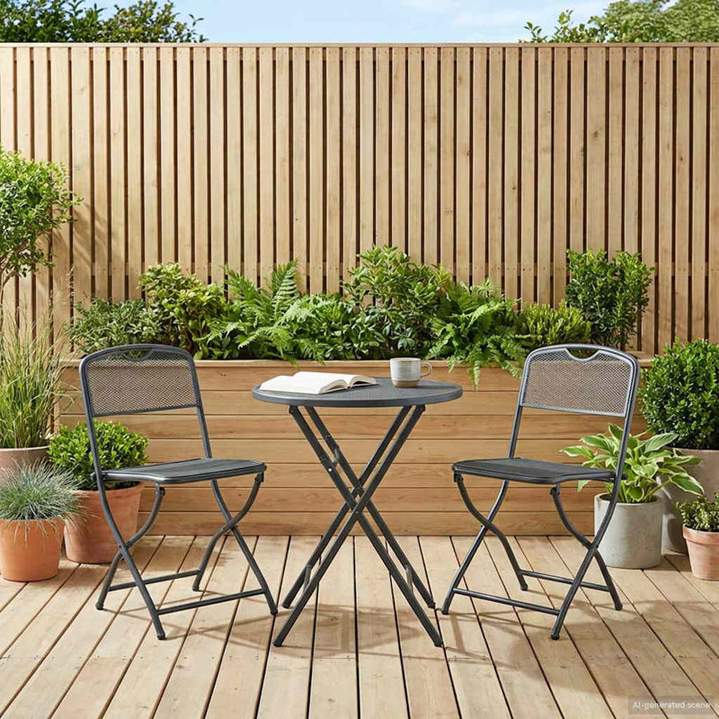 Iron Patio Folding Chair Folding Chair Set