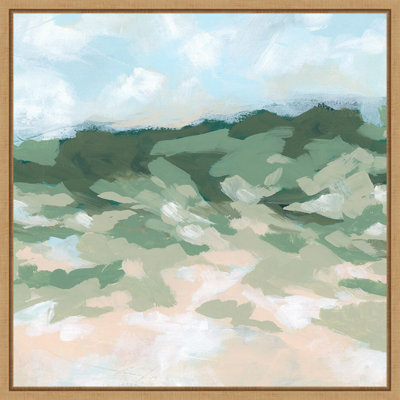 Blockbrush Valley II by June Erica Vess Framed Canvas Wall Art Print