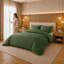 Microfiber Striped Duvet Cover Set with Pillowcases Included-120238770-120238777