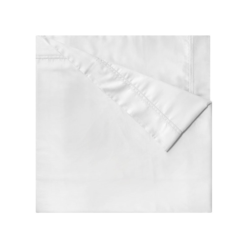 Triomphe Duvet Cover, King Duvet Cover, Blanc