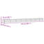  Planter 770 X 50 X 45 Cm Galvanised Steel-34763807