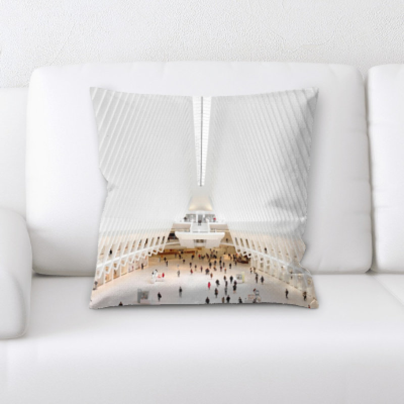 Housse et insert de coussin carré Flournoy New York City