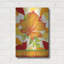 Art mural luxueux en métal «Flag 1» par Jean Plout, 16 po x 24 po-496506969
