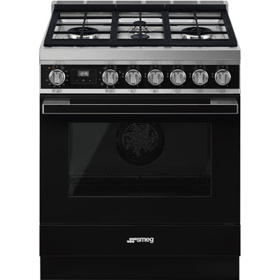 SMEG Cuisinière double autoportante 30 po 3,6 pi cu Portofino