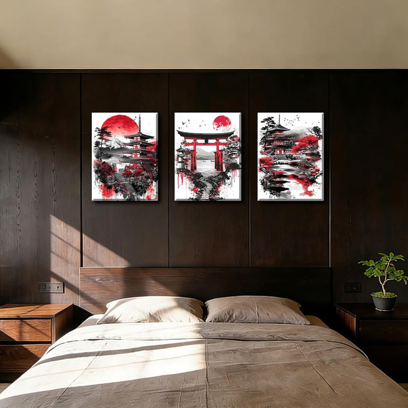 3 Piece Wrapped Canvas Print