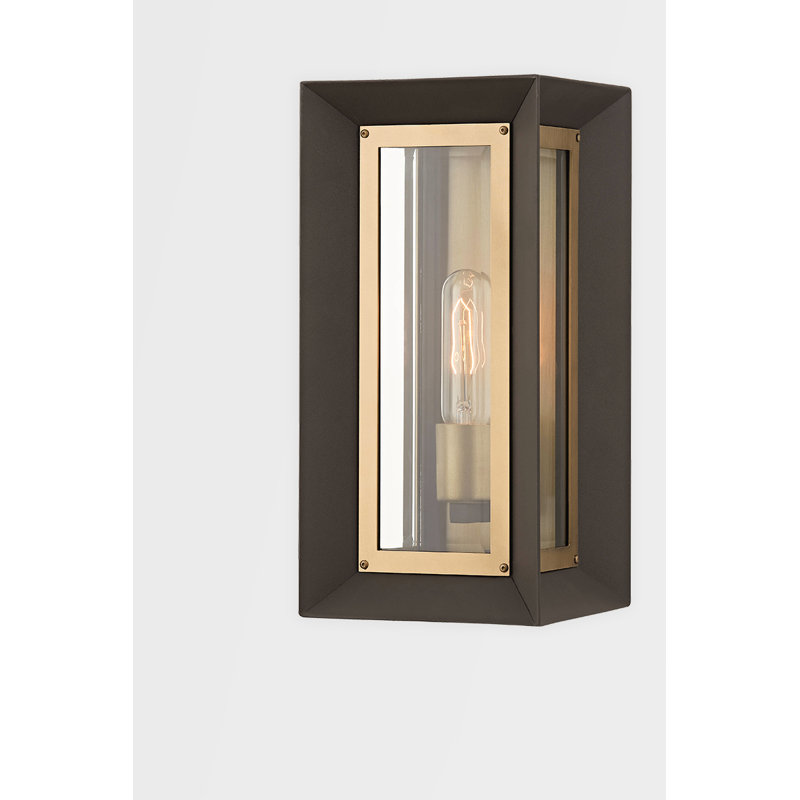 Lowry 1 Light Wall Sconce, 13.5" H x 6.5" W x 6.5" D
