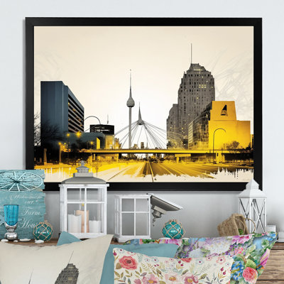 " Winnipeg Skyline Of City I "