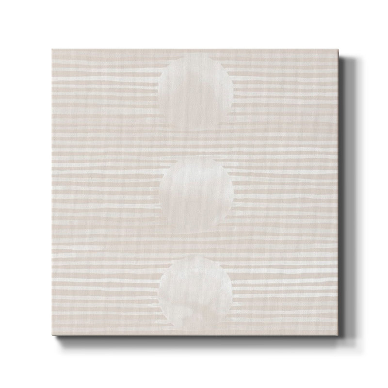 Toile tendue avec châssis Soft Planets III-Premium - prête à être accrochée