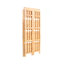 115cm H x 54cm W Solid Wood Etagere Bookcase