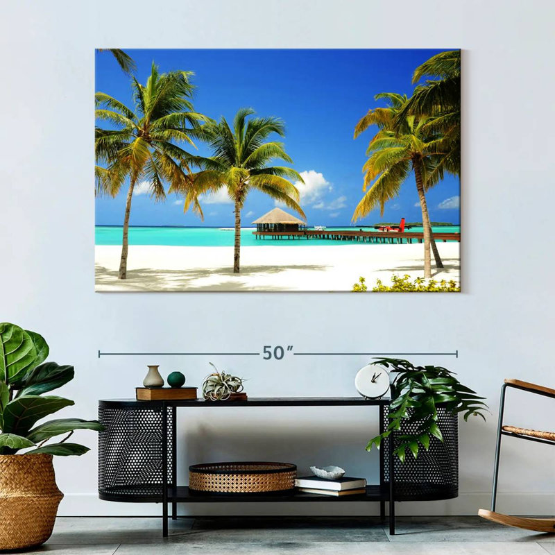 Gillard Sunny Maldives, 34" H x 51" W
