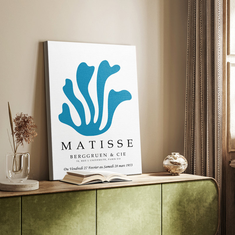 Matisse Lxxxx, reproduction encadrée - galerie Cavas, H 27 po x l 18 po