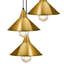 Rosenthal 3-Light Cluster Cone Pendant-668581695