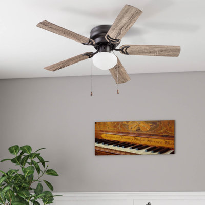 Ventilateur de plafond 44 po avec lumières DEL Alvina