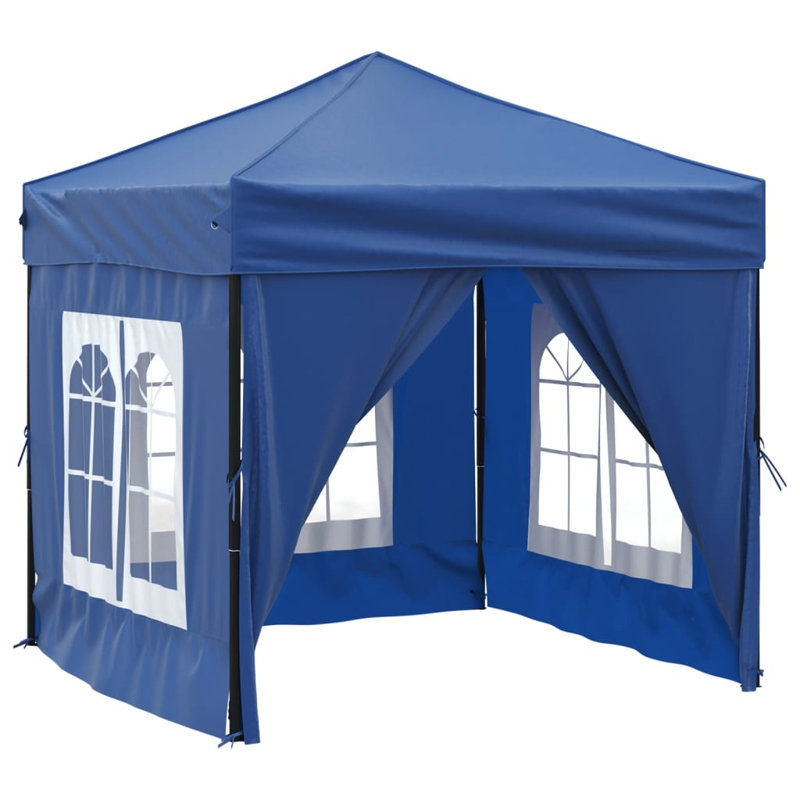 Alery 2m x 2m Steel Patio Gazebo, Blue