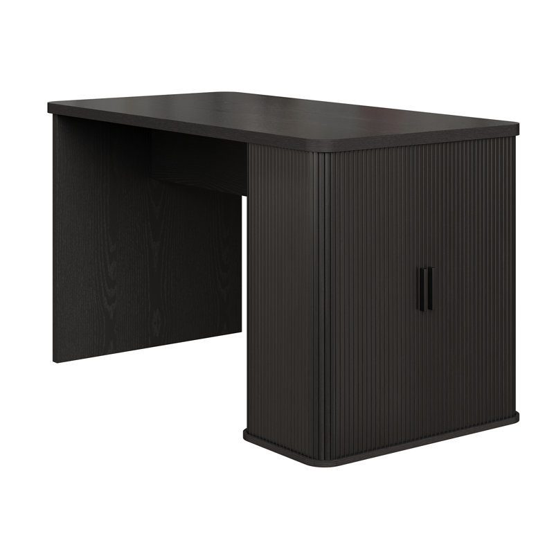 Counter Height Dining Table With Storage, Rectangular Bar Table With Drawer And Wine Rack, Black, 34.7" H x 61" W x 31.5" D