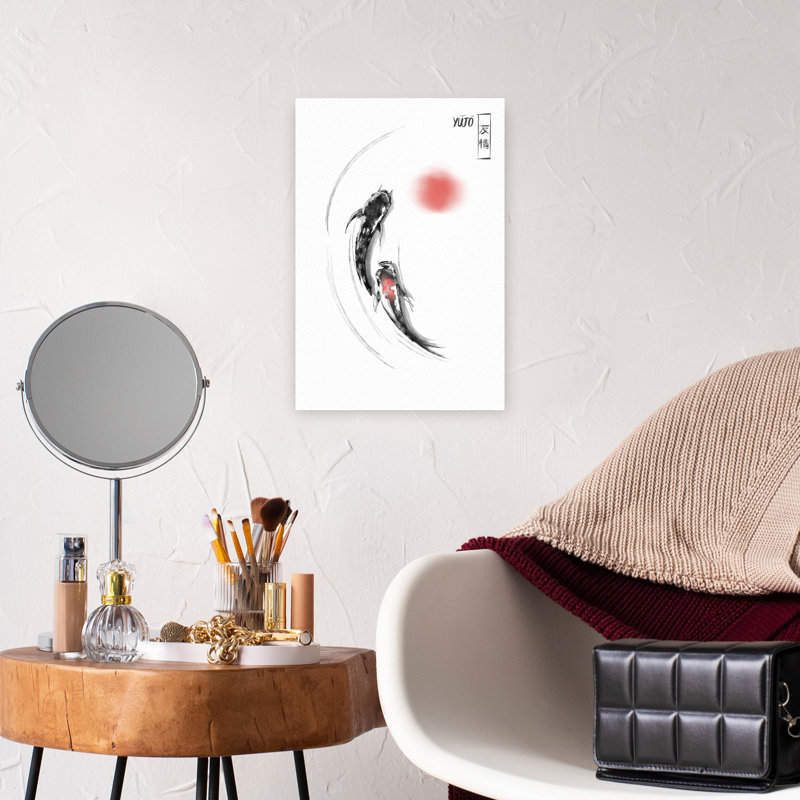 Art contemporain, art pacifique rétro rétro, H 18 po x l 12 po