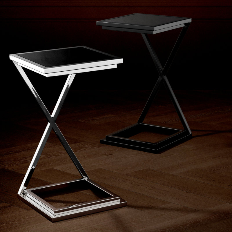 Glass End Table