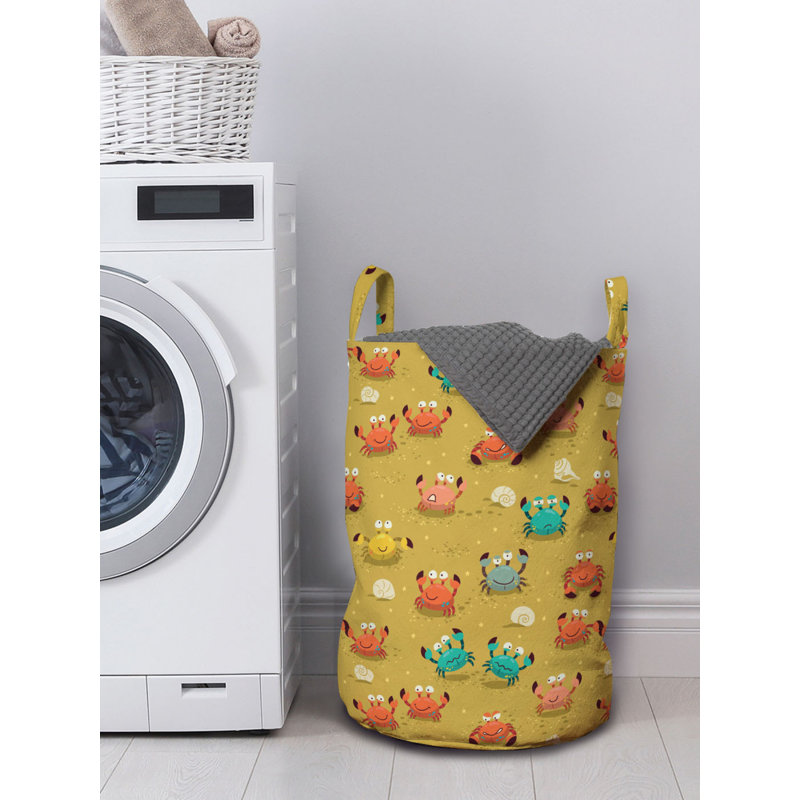 Fabric Laundry Bag with Handles