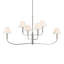  Lustre classique 6 lumières avec accoudoirs ombragés-111187513-111187512