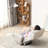 Relaxing Chair With Thick Cushion And 360 Degree Swivel Adjustable Comfortable Padding Rotation