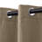 Modern Linen Inspired Classic Solid 100% Polyester Room Darkening Curtain Panel-472784750-488789463