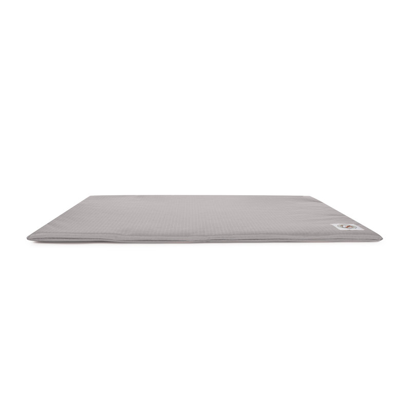 Medium Brutus Tough Chew Resistant Comfort Mat, Blue, Gris, Medium (36"w x 24"d x 1"h)