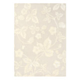 Hand Tufted Floral Area Rug in Cream/Beige