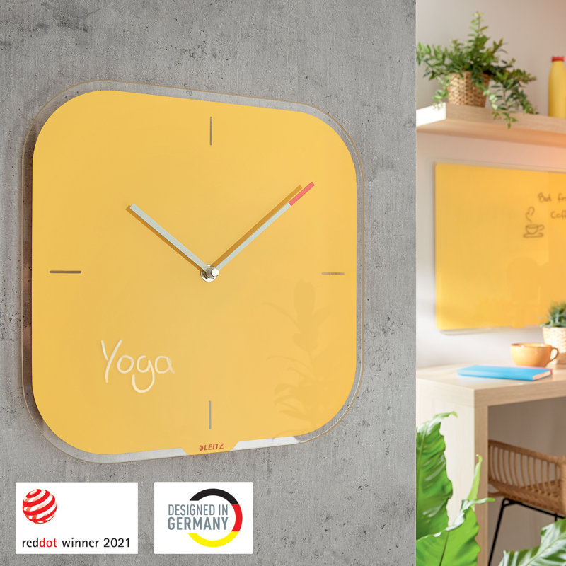 Cosy Glass Wall Clock