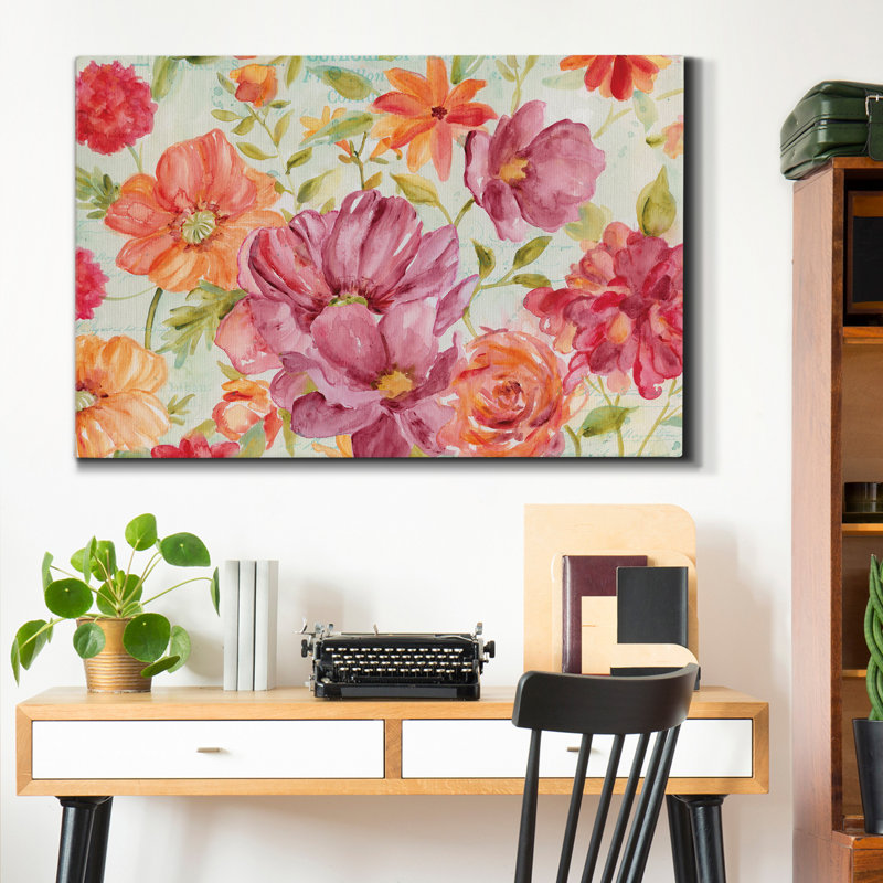 " Summer Sorbet Medley ", 24" H x 36" W x 1" D