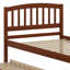 Structure de lit plateforme en bois avec lit gigogne-2048589211