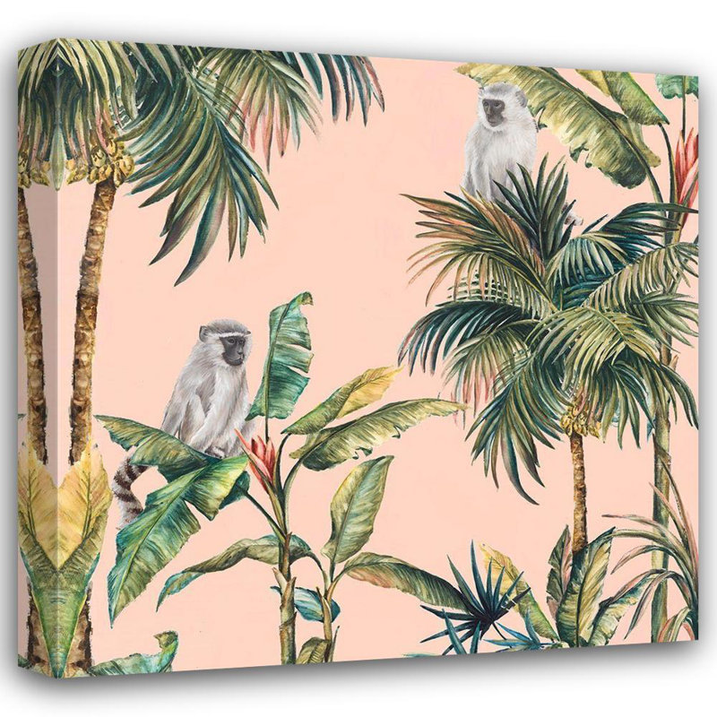 «Bay Isle Home ™ Watts, Eva, toile tendue sur toile, titre: Tropicano I, H 36 po x l 36 po