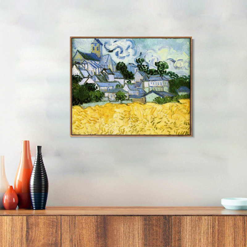 "Art encadré", art mural par Vincent Van Gogh, impression de paysage impressionniste, décoration de bureau de salon