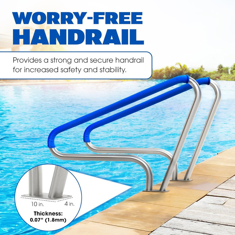 Rail pour piscine 48 x 36 pouces