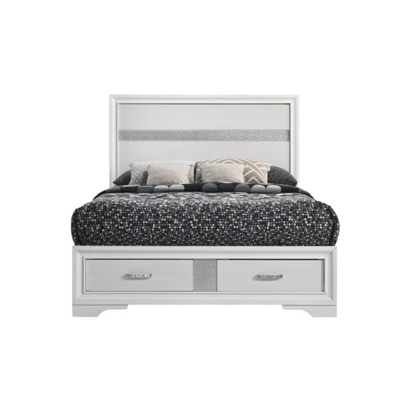 Banbury Storage Bed, White, Full