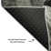 Premium Machine Washable Cerrito AMF558 Gray Rug