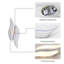 2-Light LED Flush Mounted Wall Sconce-1755354492