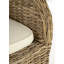 Chaise de patio avec coussin Magness
