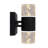 Heyman Glass LED Armed Sconce