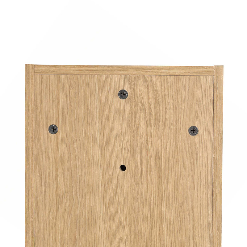 12-Inch Small Wall Mounted Storage Shelves For Small Bathroom, Study, Storage Room, Oak