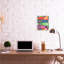 «Show up Work Hard Expression Pop Stripe» par Nina Seven - Art textuel-374815900-374815901
