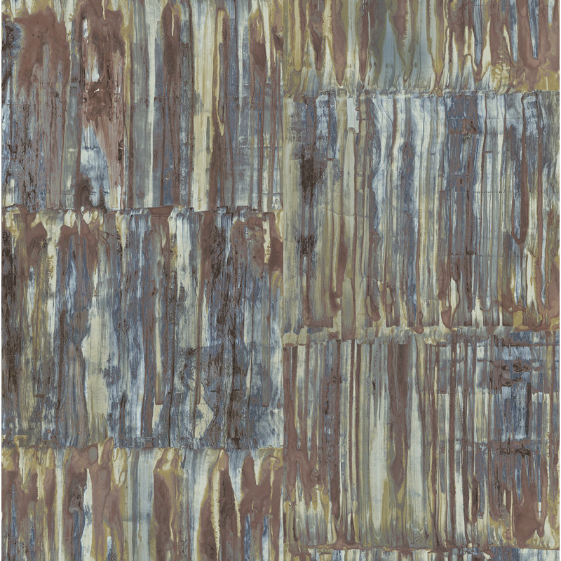Rouleau de papier peint L 33 pi x l 20,5 po Dorado, Multicolore