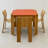 Brown Solid back side Chair(Set of 2)