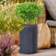 Ribbed Cilinder Planter By Idealist Lite-1467938936