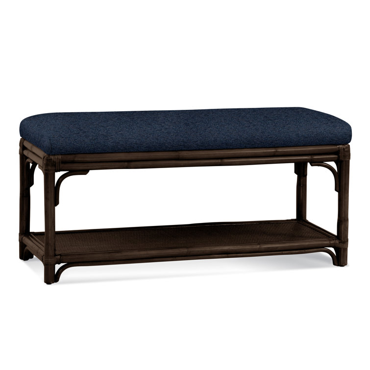 Banc de rangement en osier Summer Retreat