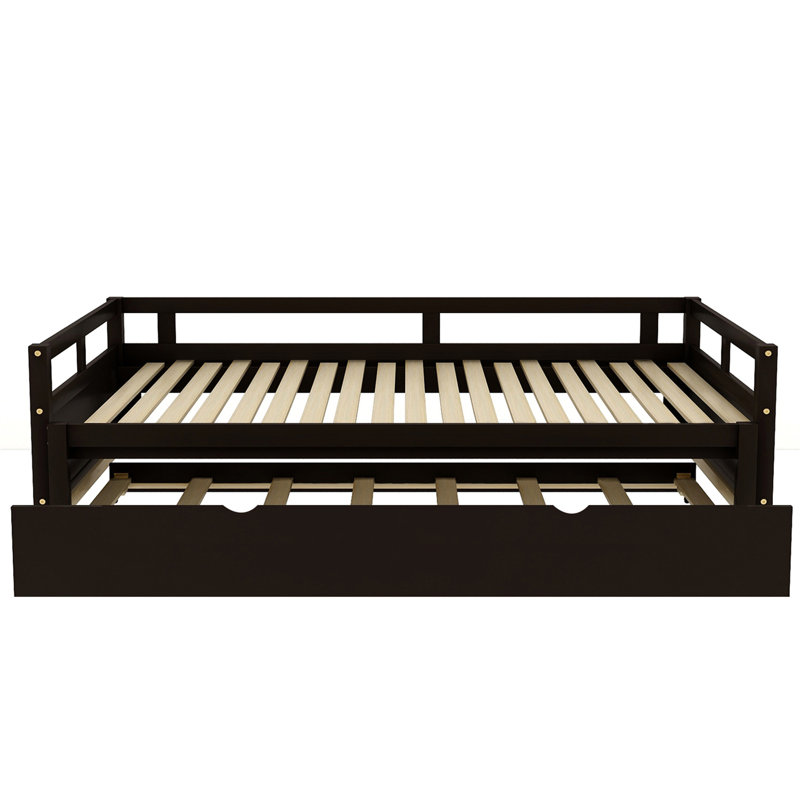 Extending Daybed With Trundle, Espresso