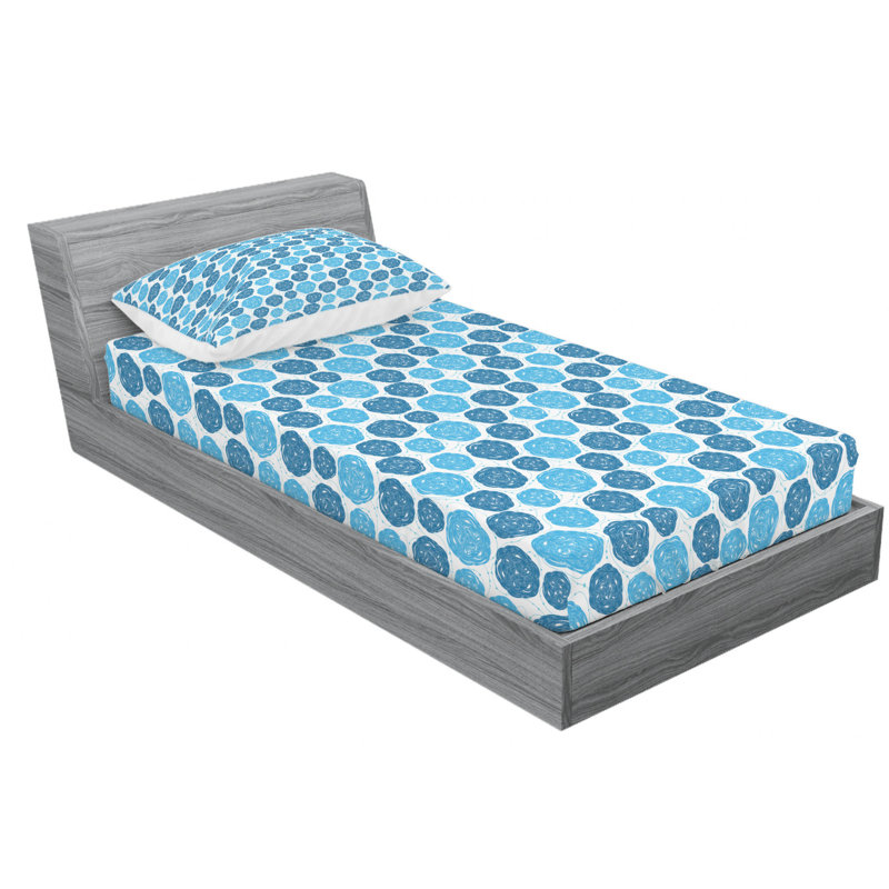 Microfiber Sheet Set, Twin XL Sheet Set with Fitted Sheet