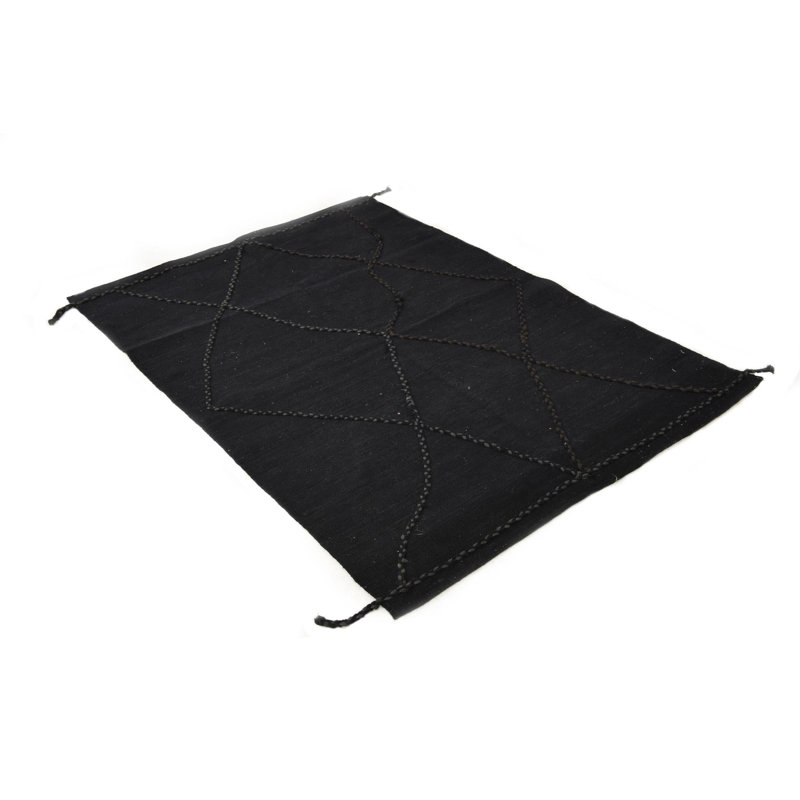 Tapis noir 3x5 Pires